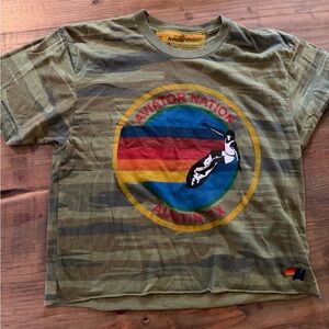 Aviator Nation Camo Crop Top Austin Texas